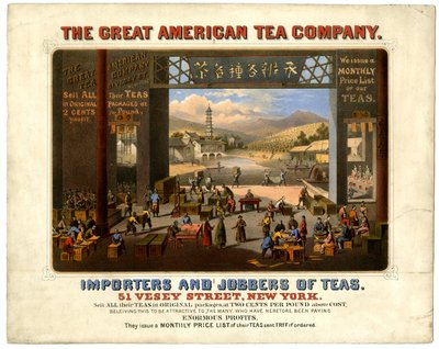 Great American Tea Company at 51 Vesey Street by American School